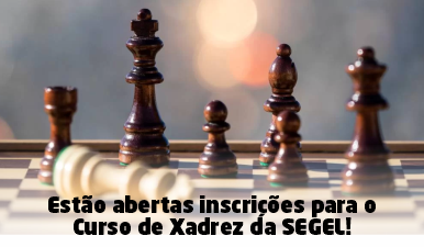 SEGEL-UFPE oferece Curso de Xadrez