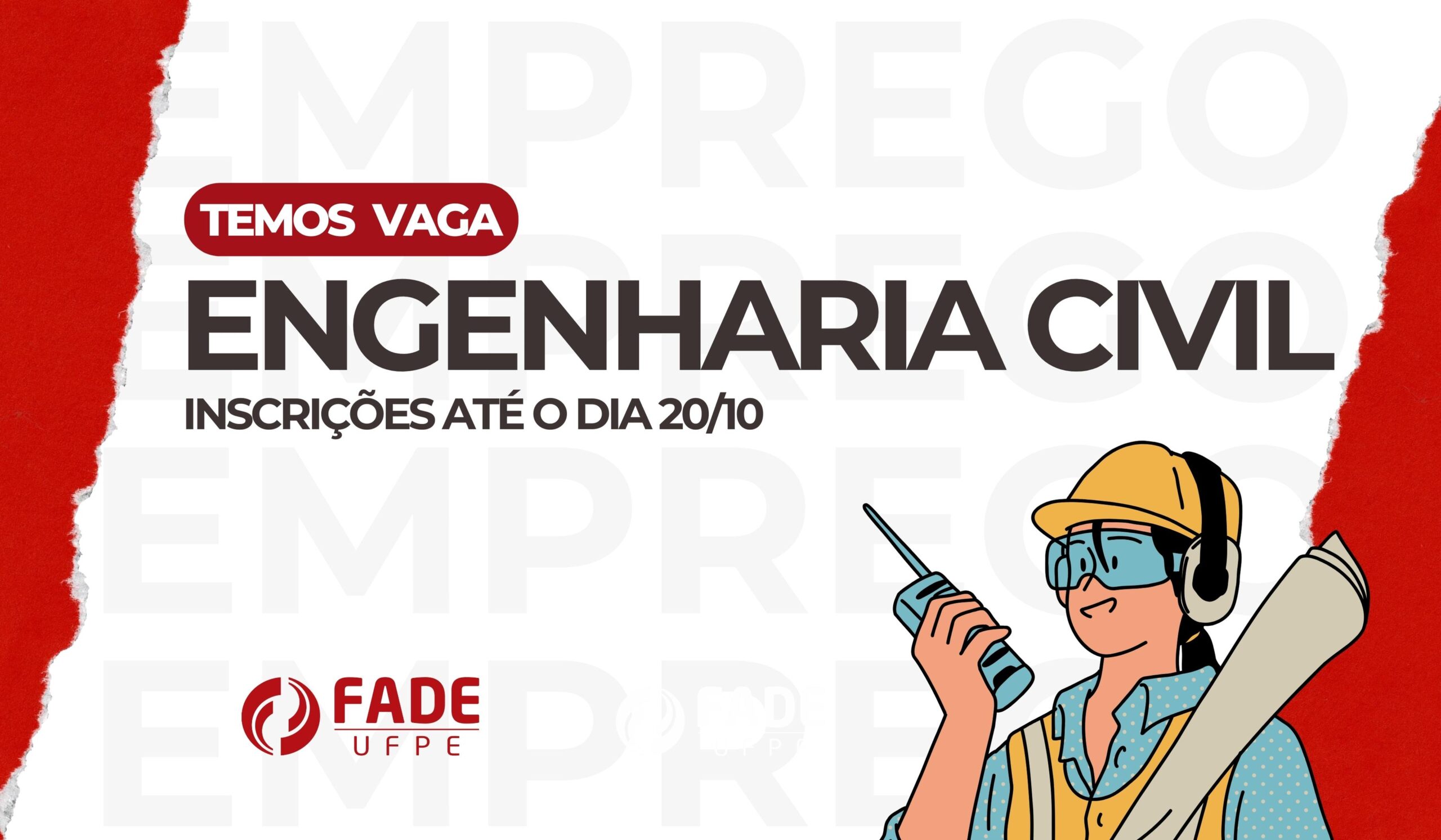 Engenharia Civil | Vaga Fade-UFPE