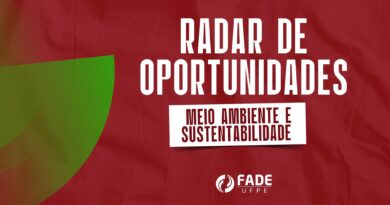 Radar de Oporunidades Meio Ambiente e Sustentabilidade Fade-UFPE