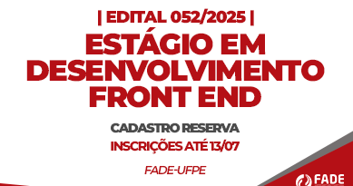 estágio em desenvolvimento front end. dev front end.
