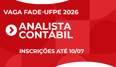 Analista Contábil | Vagas Fade-UFPE 2026
